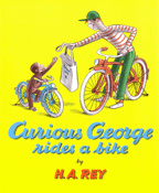 CURIOUS GEORGE RIDES A BIKE