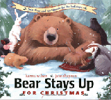 BEAR STAYS UP FOR CHRISTMAS