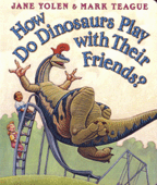 HOW DO DINOSAURS PLAY WITH THEIR FRIENDS?